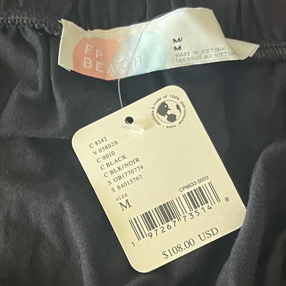 Free People Beach Lazy Crop Top Flounce Off Shoulder - Picture 8 of 9